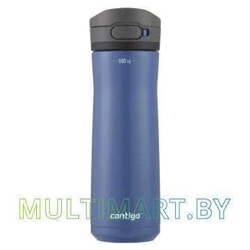 Термокружка Contigo Jackson Chill 2.0 0.59 л (голубой/черный)